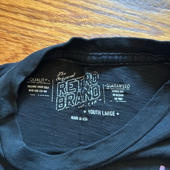 Retro Brand multi lightening bolt tshirt size large - Picture 3 of 3